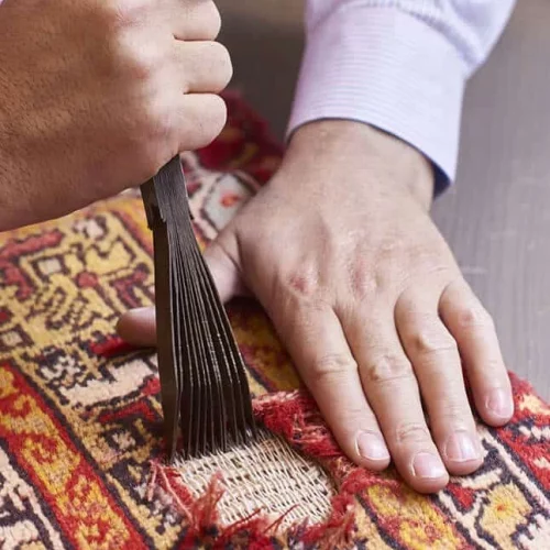 Restauration et réparation tapis Prestige Tapis Suisse